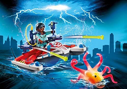 Playmobil Cazafantasmas - Zeddemore con Aqua Scooter