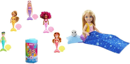 Barbie - Water Reveal revela cambio de color + sorpresas 3+ 