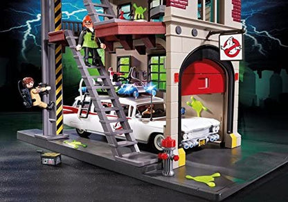 Playmobil 9220 Cazafantasmas Ecto-1 con Efectos de Luz y Sonido