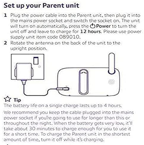 BT Smart - Baba eletrônica com tela de 5 polegadas