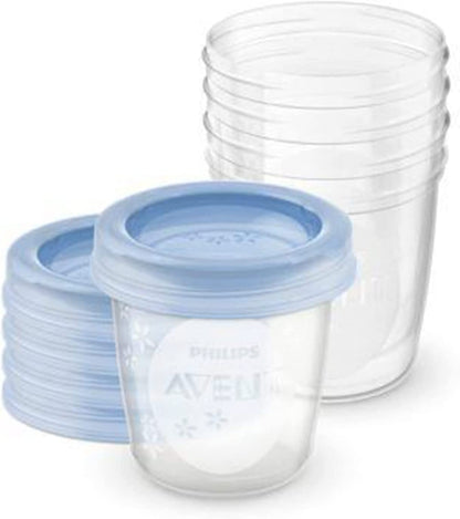 Philips Avent Copos Reutilizáveis para de leite materno  (10 x 180 ml)