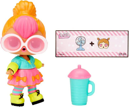 L.O.L Surprise! - Boneca Lil Sister com 7 Surpresas 707 NEON Q.T.