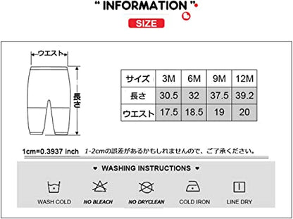 TONE Body para bebê recém-nascido de manga curta calça de bebê de uma peça calças de algodão puro adequado para meninos e meninas 0-12M