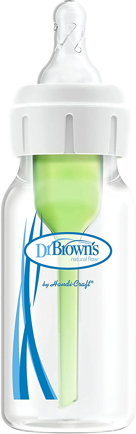 Dr. Brown's Opções+ Mamadeira anti-cólica, gargalo estreito, 120ml, 1 pacote