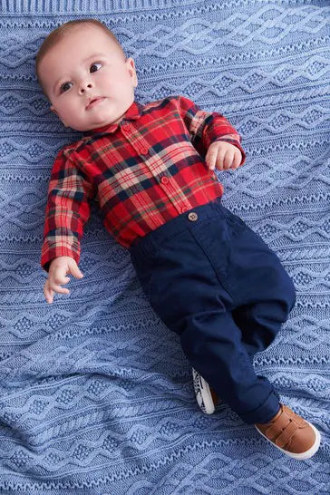 |BabyBoy| Calça Azul (0meses-2anos)