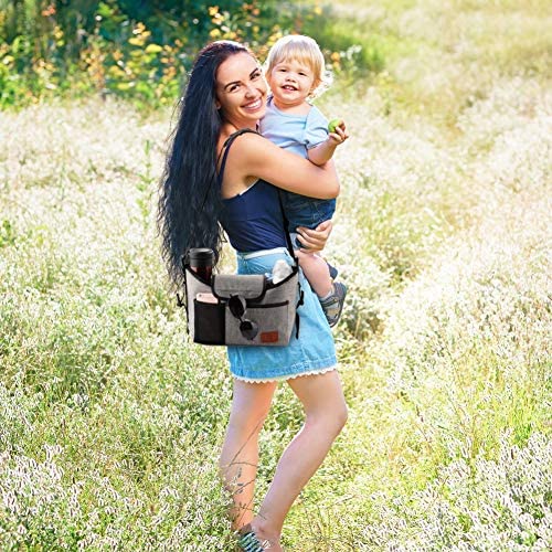 Organizador de sacolas para carrinho de bebê