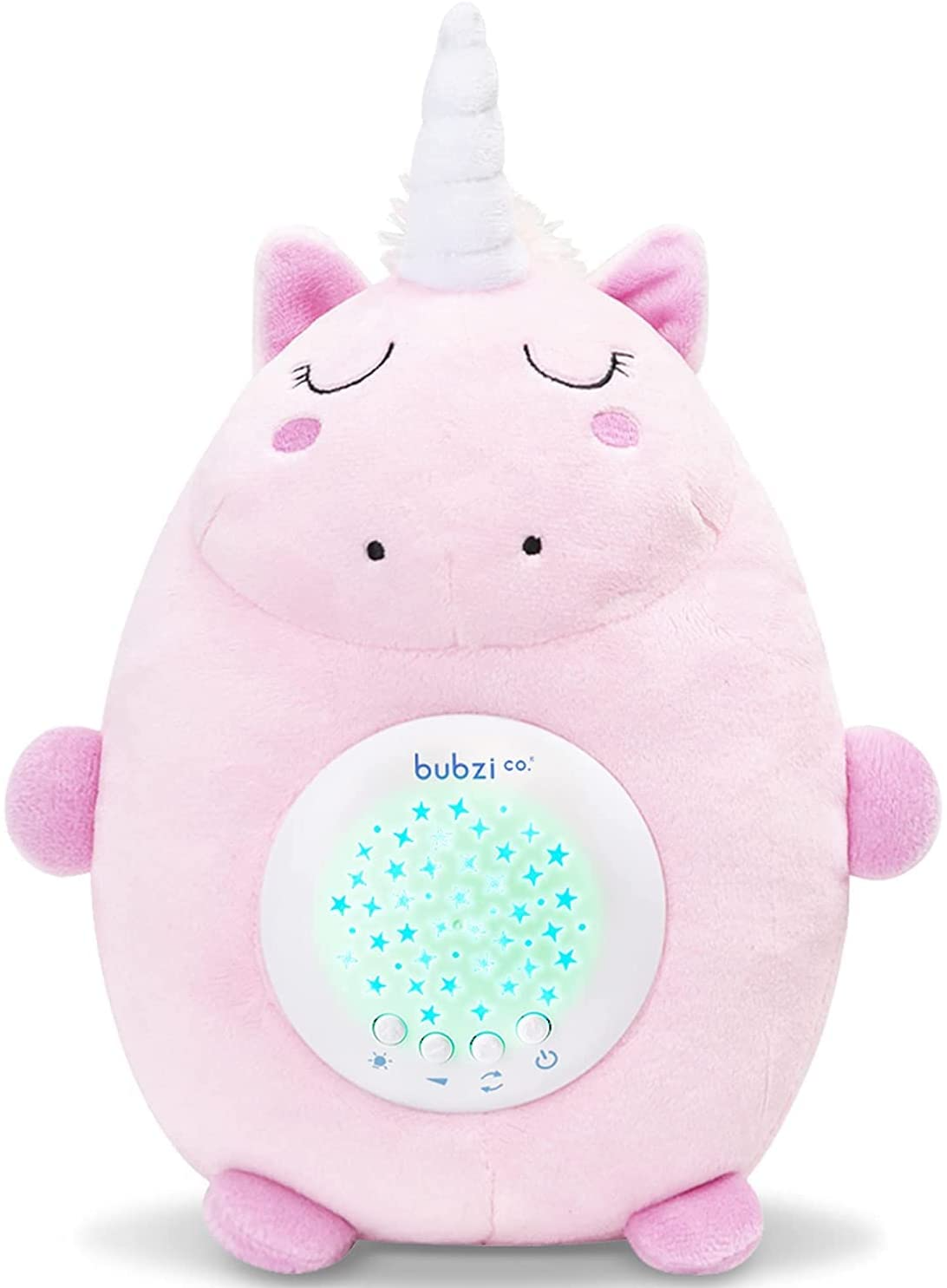 chupeta para Brinquedos de bebês Máquina de som de ruído branco de unicórnio, luz noturna para ajudar a dormir, presentes exclusivos para meninas e meninos, presentes para chá de bebê, chupeta portátil para bebês, novo presente para bebês, gênero neutro