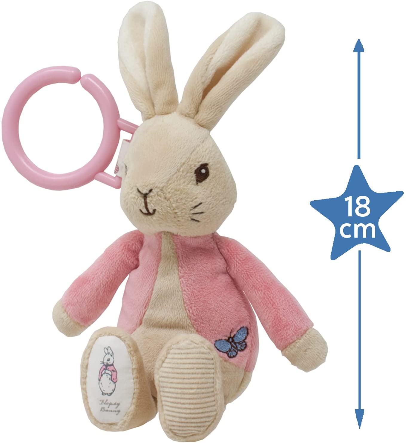 Rainbow Designs Peter Rabbit - Brinquedo para carrinho de bebê