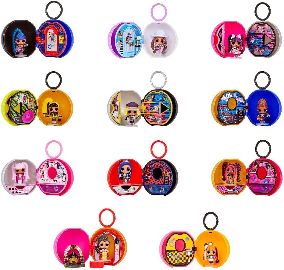 L.O.L. Surprise! Mini Boneca Mudança de Cor com Suporte e Acessórios - 5 Surpresas- 4+