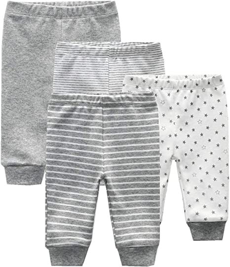 TONE Body para bebê recém-nascido de manga curta calça de bebê de uma peça calças de algodão puro adequado para meninos e meninas 0-12M