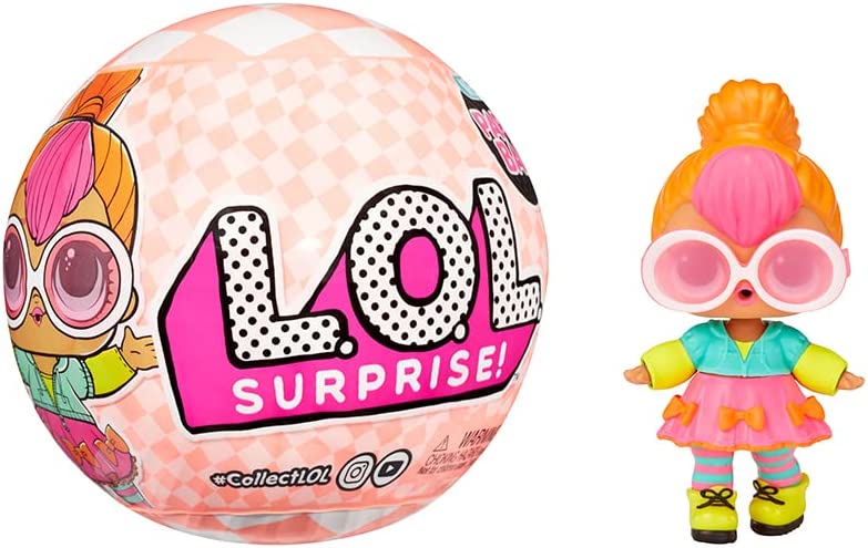 L.O.L Surprise! - Boneca Lil Sister com 7 Surpresas 707 NEON Q.T.