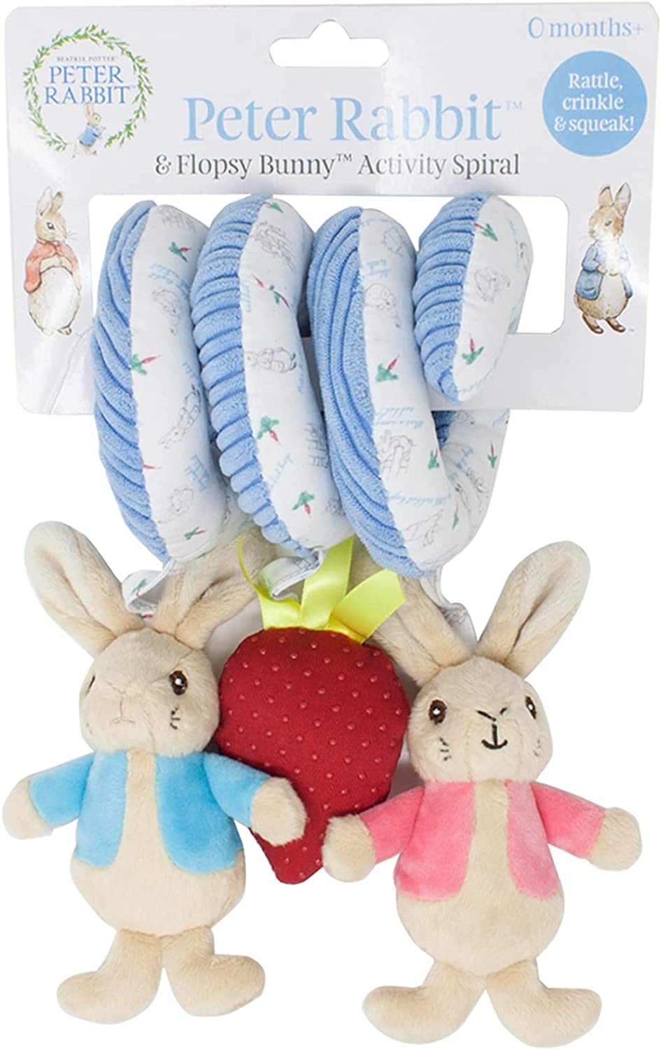 Rainbow Designs Peter Rabbit - Espiral de actividades para bebés