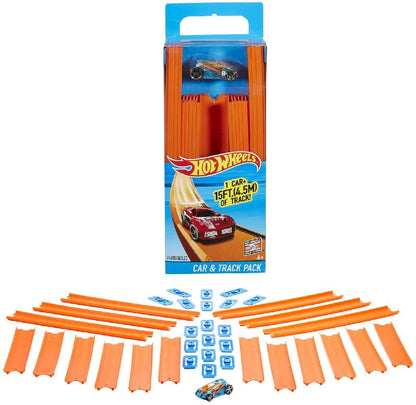 Hot Wheels - City Garage & Track Builder com Mini Car Toy Pack