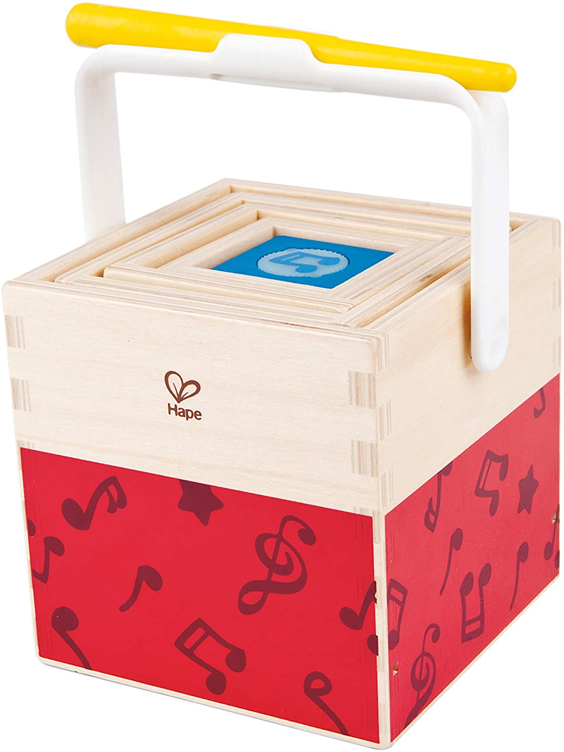 Hape - Set de instrumentos musicales de madera apilables