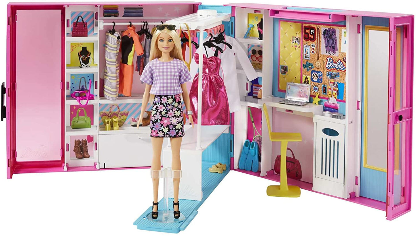 Barbie Dream Closet e Boneca Loira