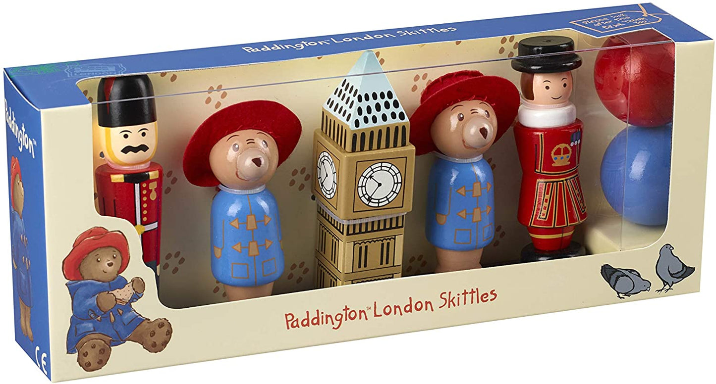 Orange Tree Toys Paddington London Wooden Skittles