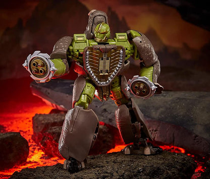 Transformers Guerra de Generaciones por Cybertron Kingdom Voyager WFC-K27 Rhinox 