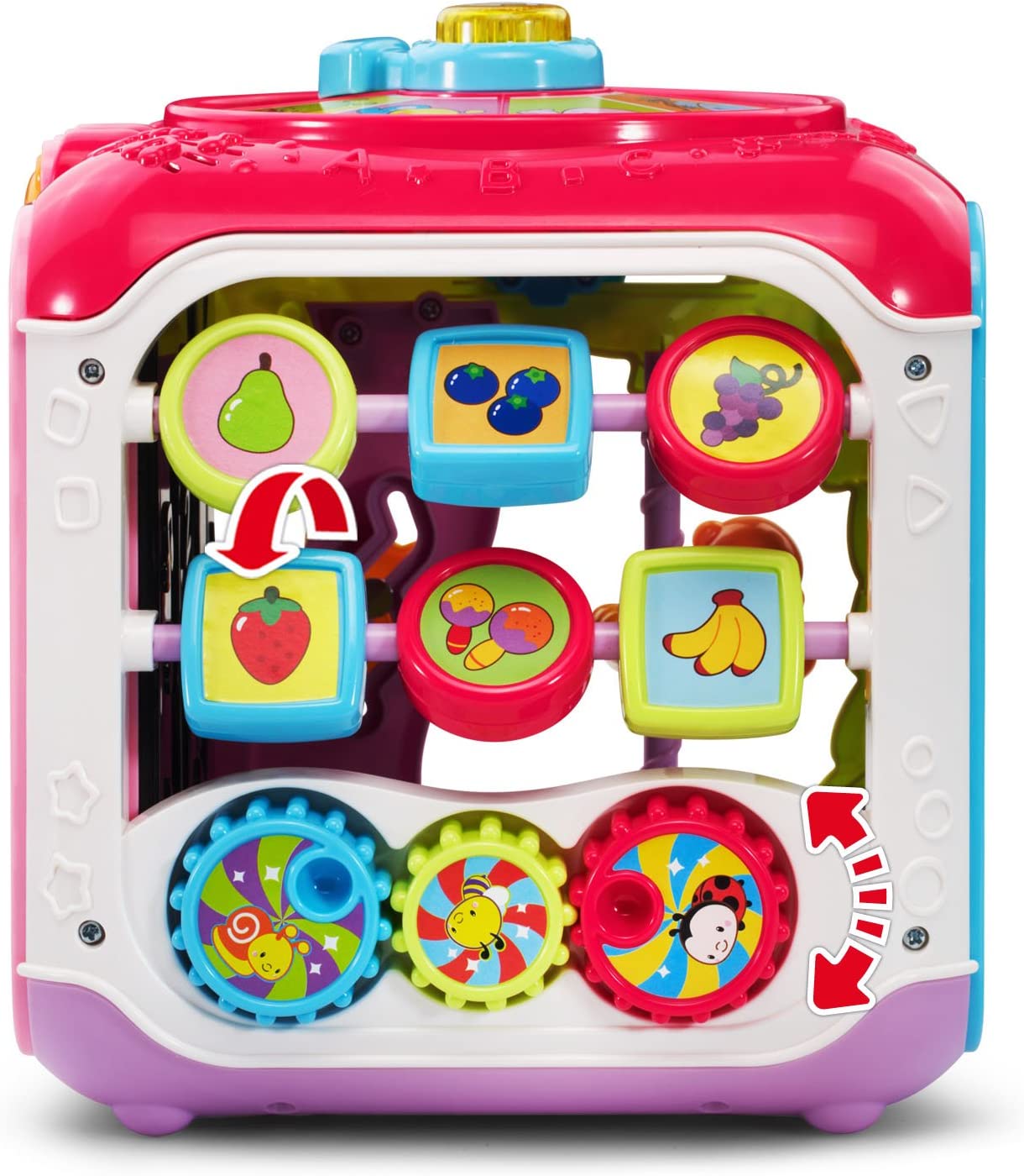 VTech - Cubo de Atividade de Classificação e Descoberta - Rosa