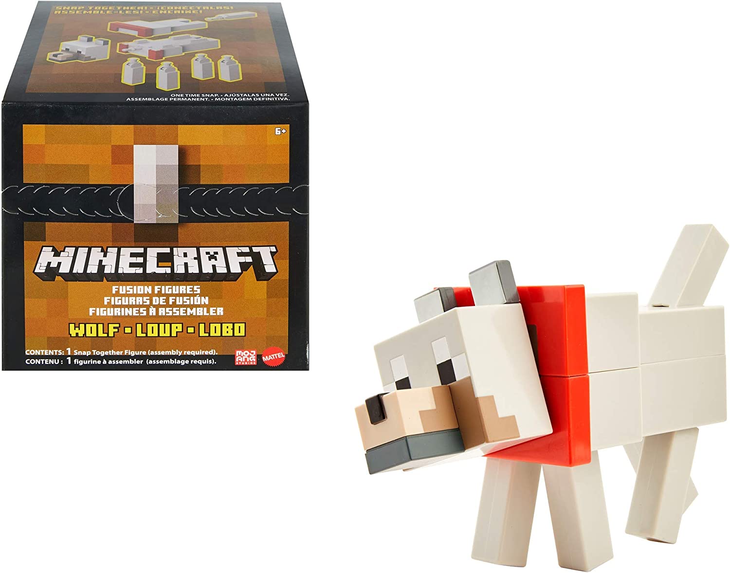 MINECRAFT FIGURAS DE FUSÃO Figura WOLF