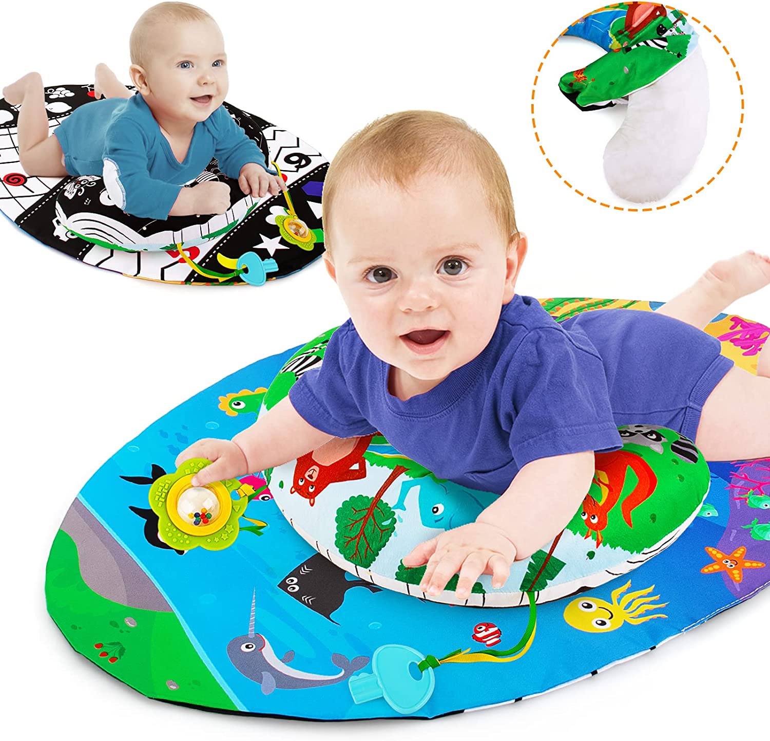 Brinquedos infantis 0-3 meses desenvolvimento do cérebro do bebê