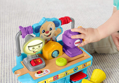 Fisher-Price - Banco de ferramentas de aprendizagem para rir e se ocupar