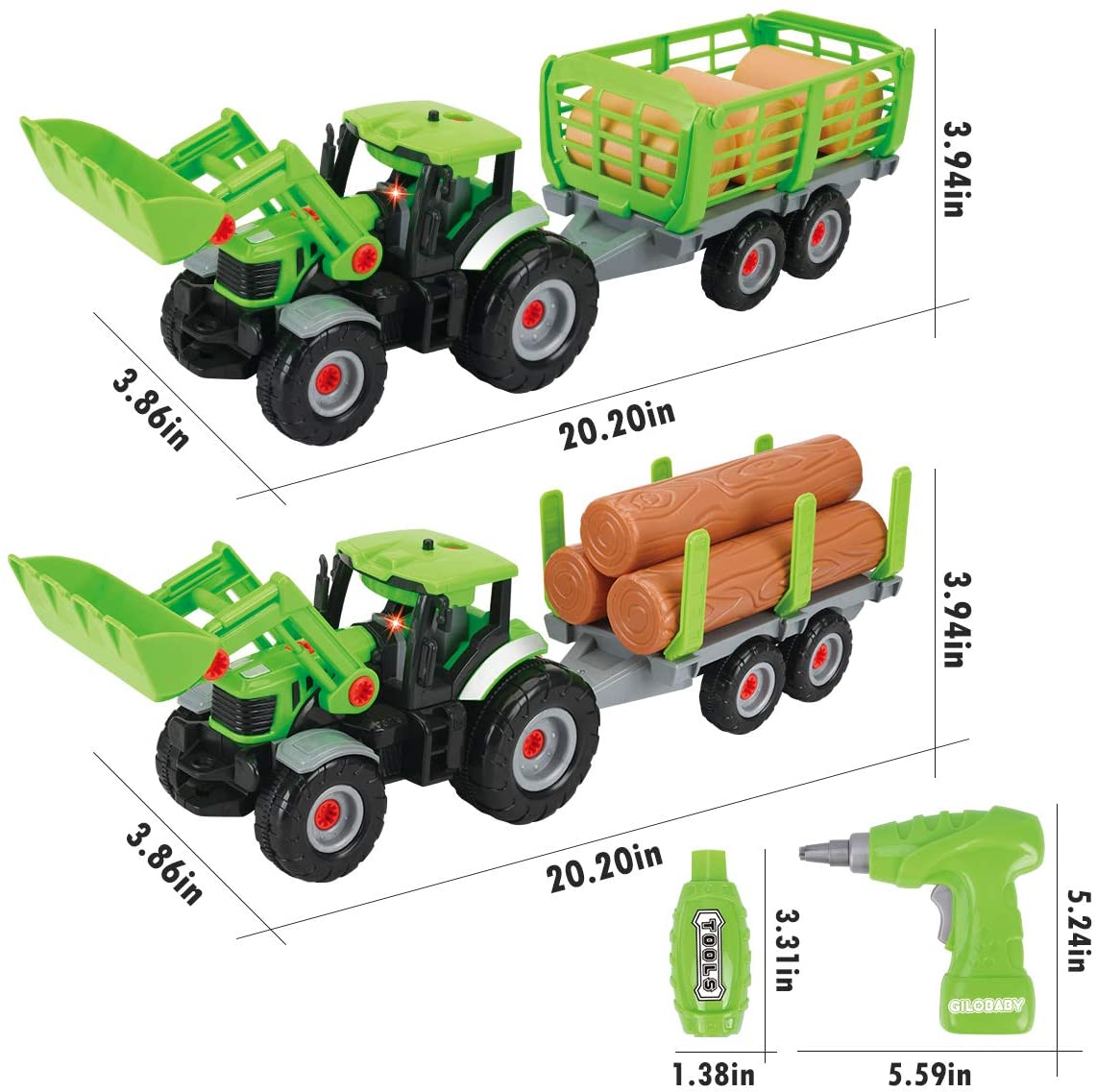 GILOBABY - Tractor agrícola