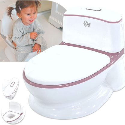 Pote Plus - My First WC Potty (Cinza) - Vencedor do Prêmio Mãe e Bebê Gold 2023 de Melhor Produto de Treinamento Potty