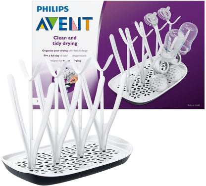 Philips Avent secagem Rack de com destacável de gotejamento bandeja para secagem limpa e organizada (Modelo SCF149/00)