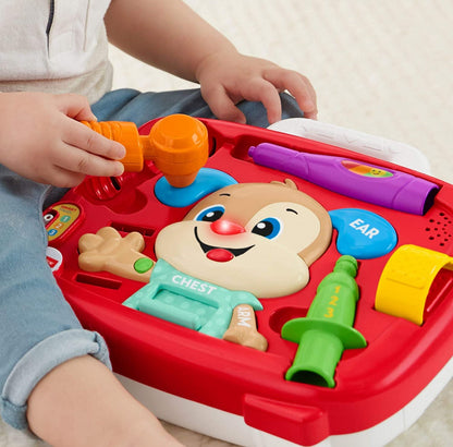 Fisher-Price Ria e Aprenda com o Kit de Check-Up para Filhotes