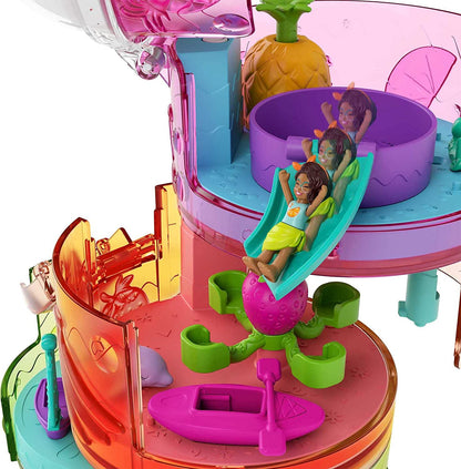 Polly Pocket - Juego compacto y accesorios Spin 'n Surprise Smoothie 