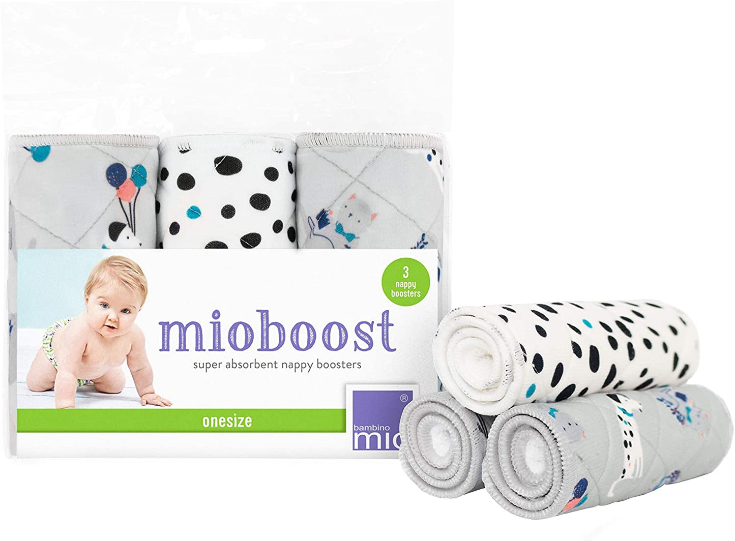 Bambino Mio Mioboost Kit de refuerzo extra absorbente de 3