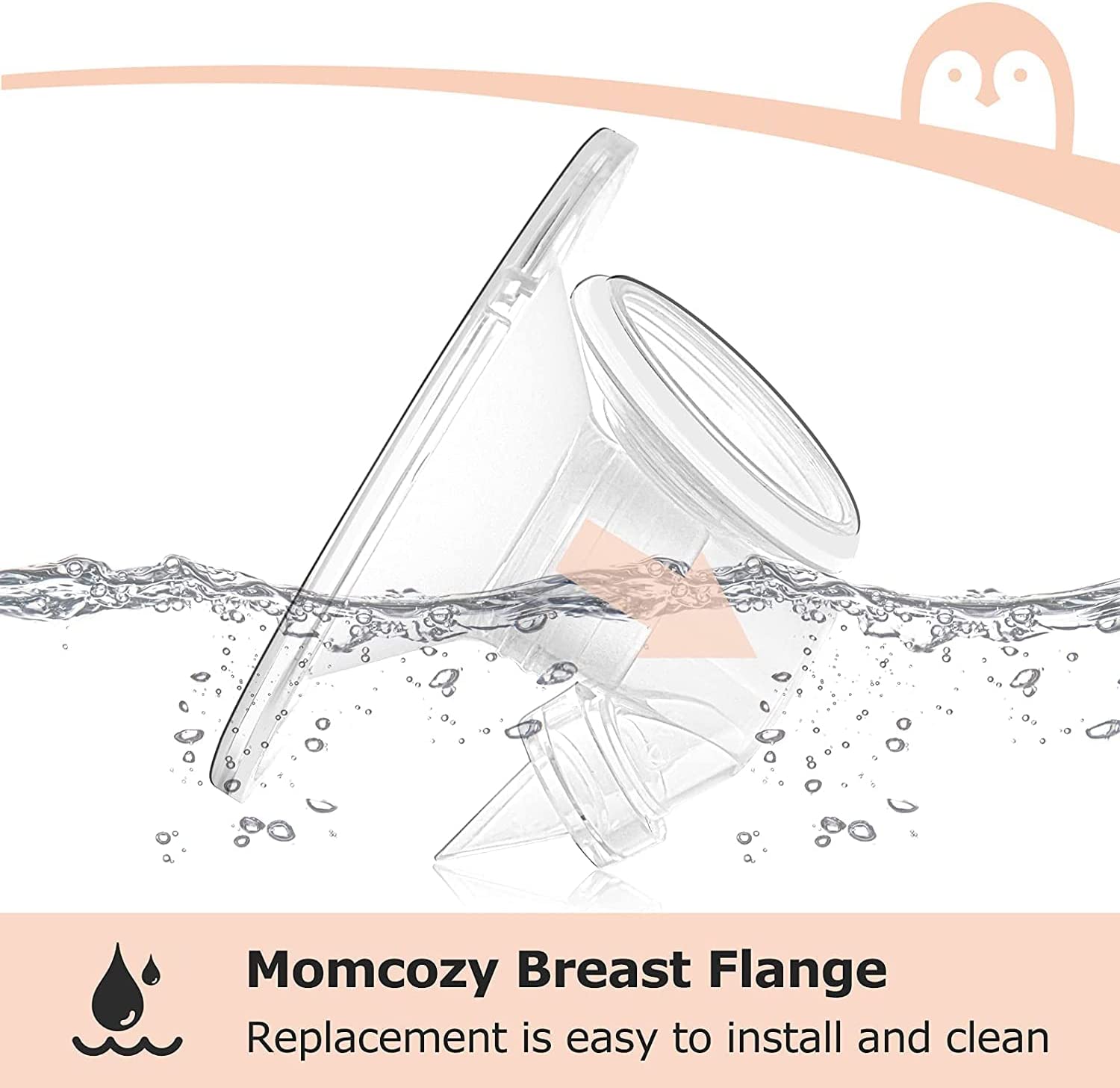 Momcozy - Flange Compatível Extrator de Leite Momcozy S9/S12 - 17mm