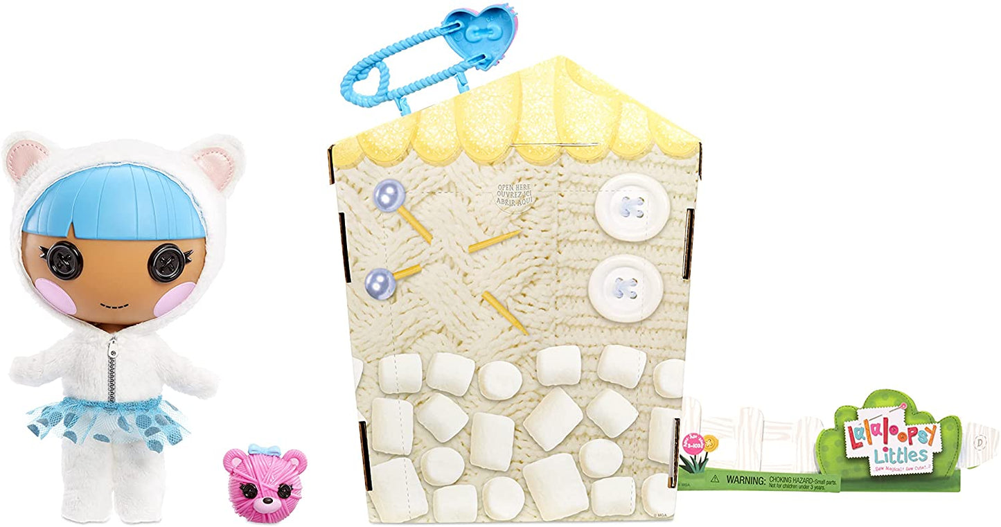 Lalaloopsy -  Littles Snuggle Stuff com Ursinho de Bola de Fios -18 cm