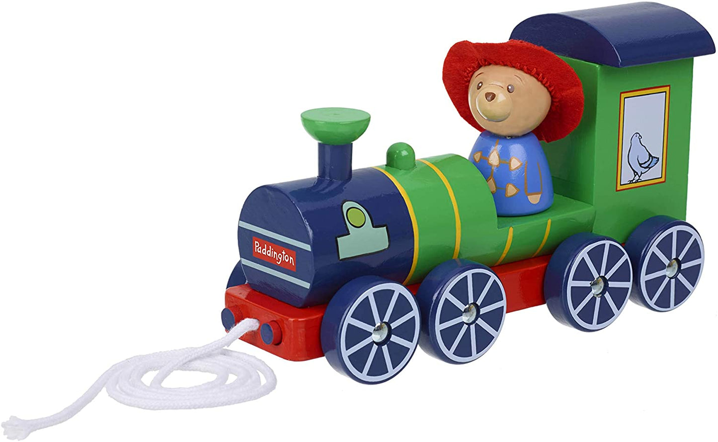 Orange Tree Toys Paddington Bear Steam Train Pull Along