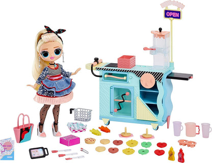 L.O.L. Surprise! Boneca Miss Sundae com Carrinho e Mais de 45 Surpresas 119449EUC - 4+