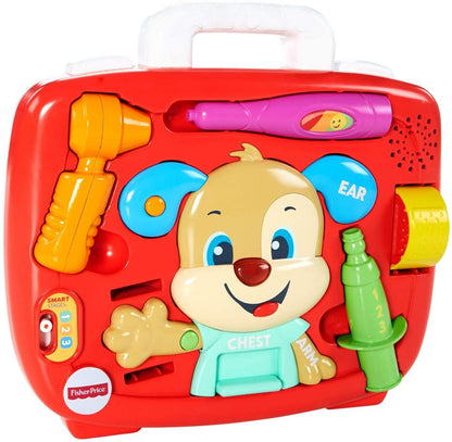 Fisher-Price Ria e Aprenda com o Kit de Check-Up para Filhotes