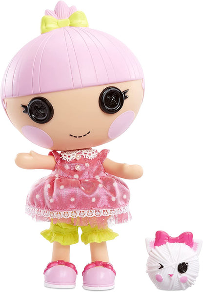 Lalaloopsy Littles Glow con ovillo de hilo con gatito mascota - 18 cm