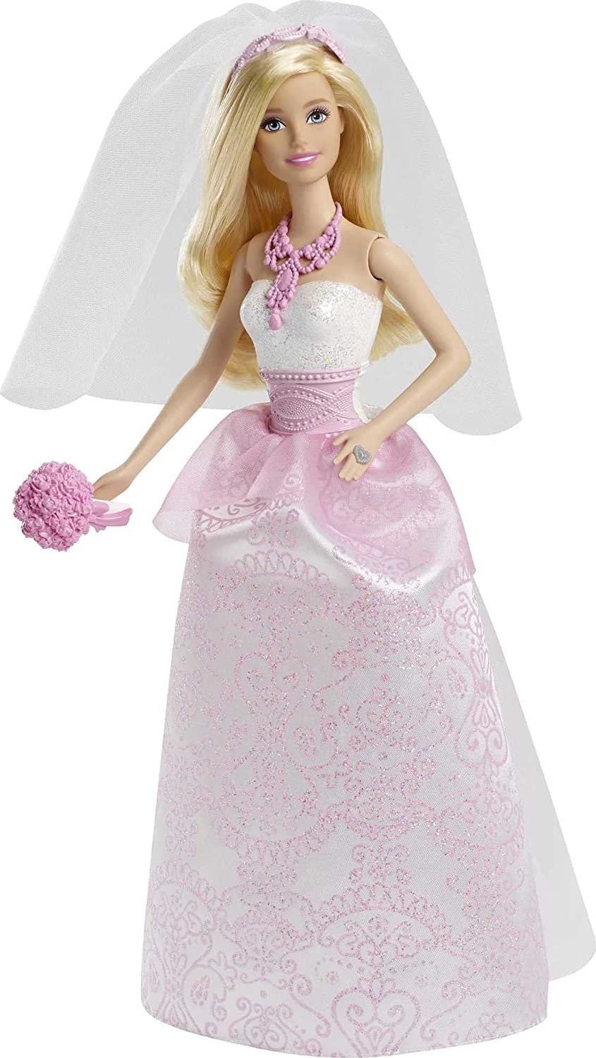 Barbie CFF37 Noiva de Conto de Fadas