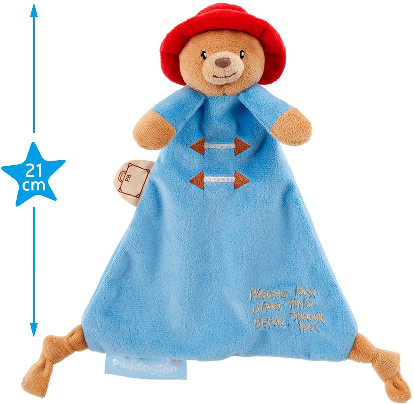 Rainbow Designs Paddington - Manta de consolo de bebê