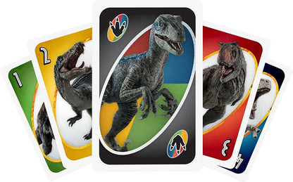 UNO Jurassic World Dominion - da Amazon Exclusivo