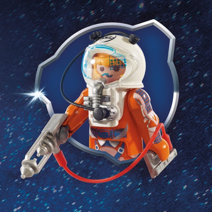 Playmobil 9488 Foguete de missão espacial  com local de lançamento com luzes e som