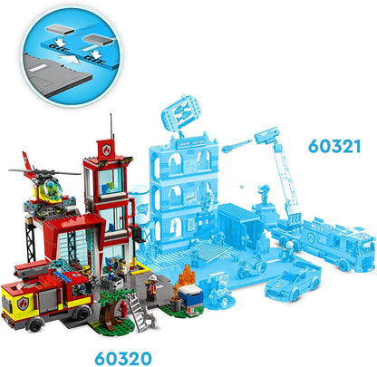 LEGO 60320 City Corpo de Bombeiros com Garagem