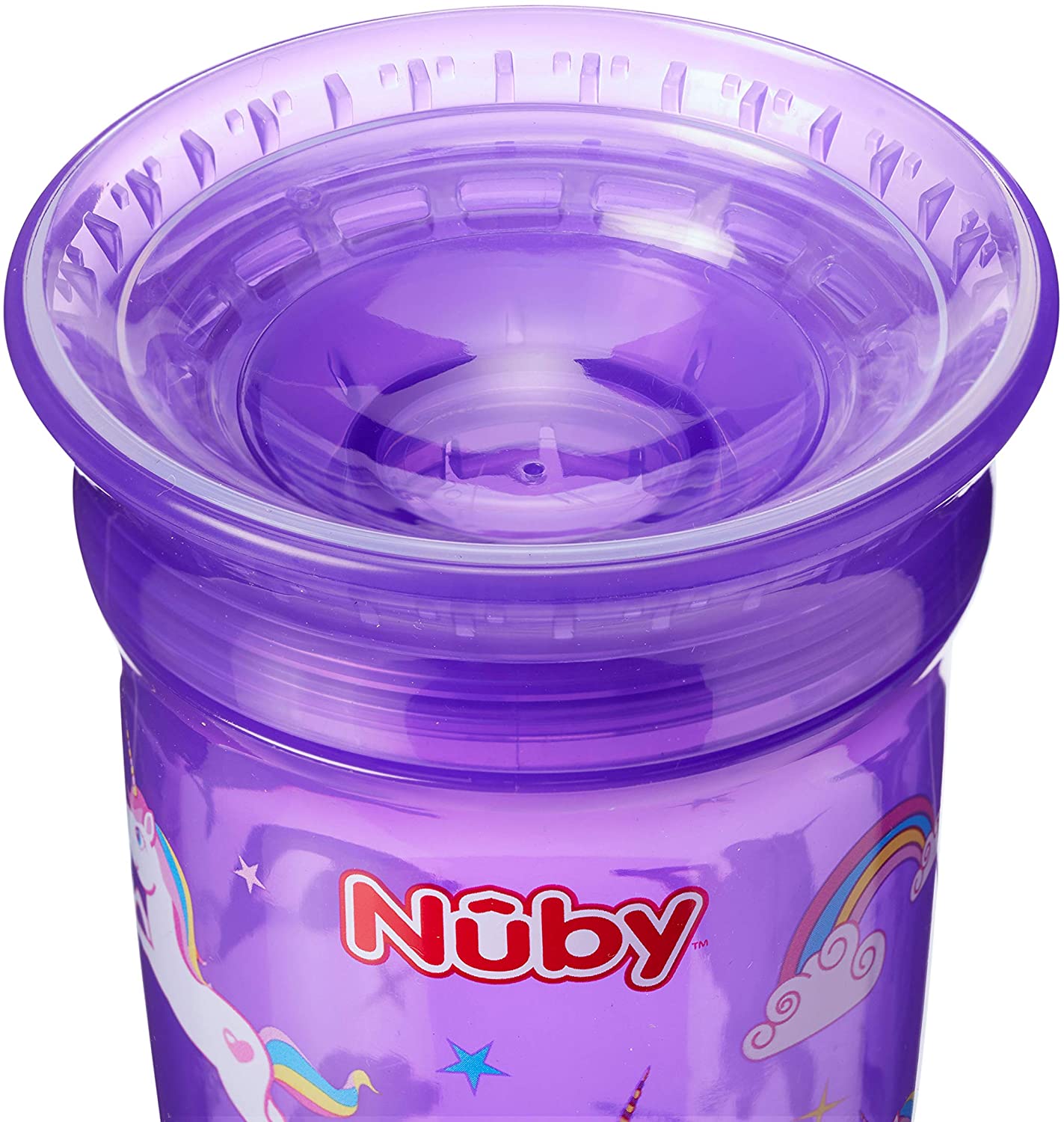 Nuby Sipeez 360° Wonder Maxi Vasos, Colores Surtidos, Kit de 2 Unidades