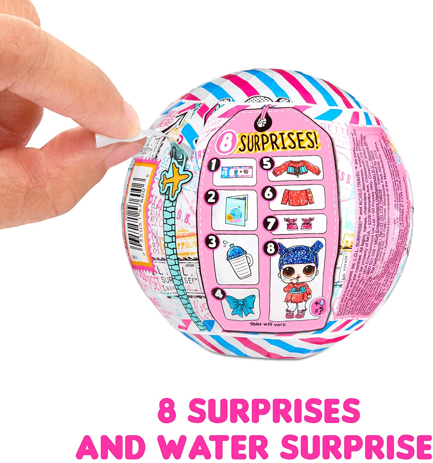 LOL Surprise World Travel Tots