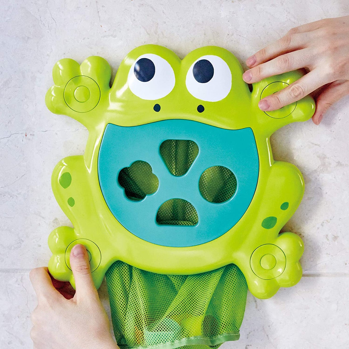 Hape - Bath Frog - Juego de actividades flotantes para baño y piscina