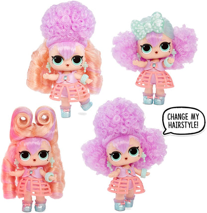 L.O.L. Surprise! 564751 L.O.L Hairvibes Dolls with 15 Surprises and Mix & Match Hair Pieces, Multi