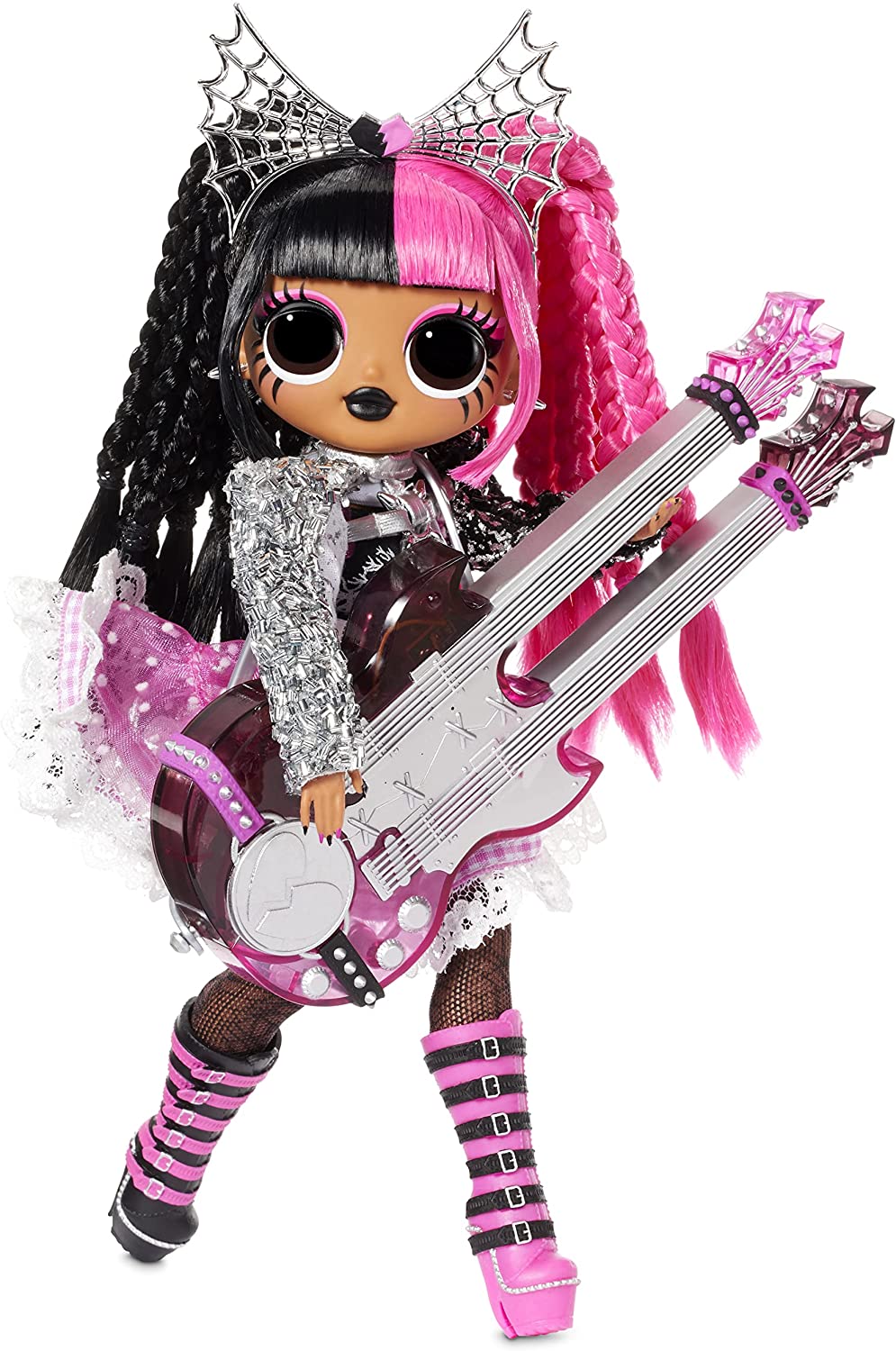 Jajaja ¡Sorpresa! Muñeca de moda OMG Remix Rock METAL CHICK