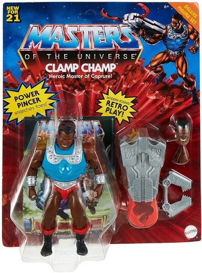 Masters of the Universe Origins Figura de acción Campeón con abrazadera Origins