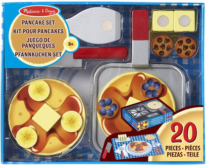 Melissa &amp; Doug - Set de tortitas de madera