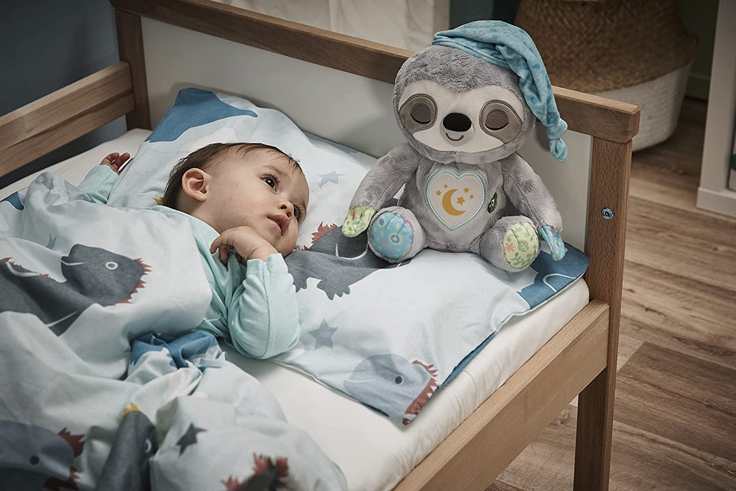 Peluche Vtech Mi Perezoso Dormilón con Luces y Música Relajante 